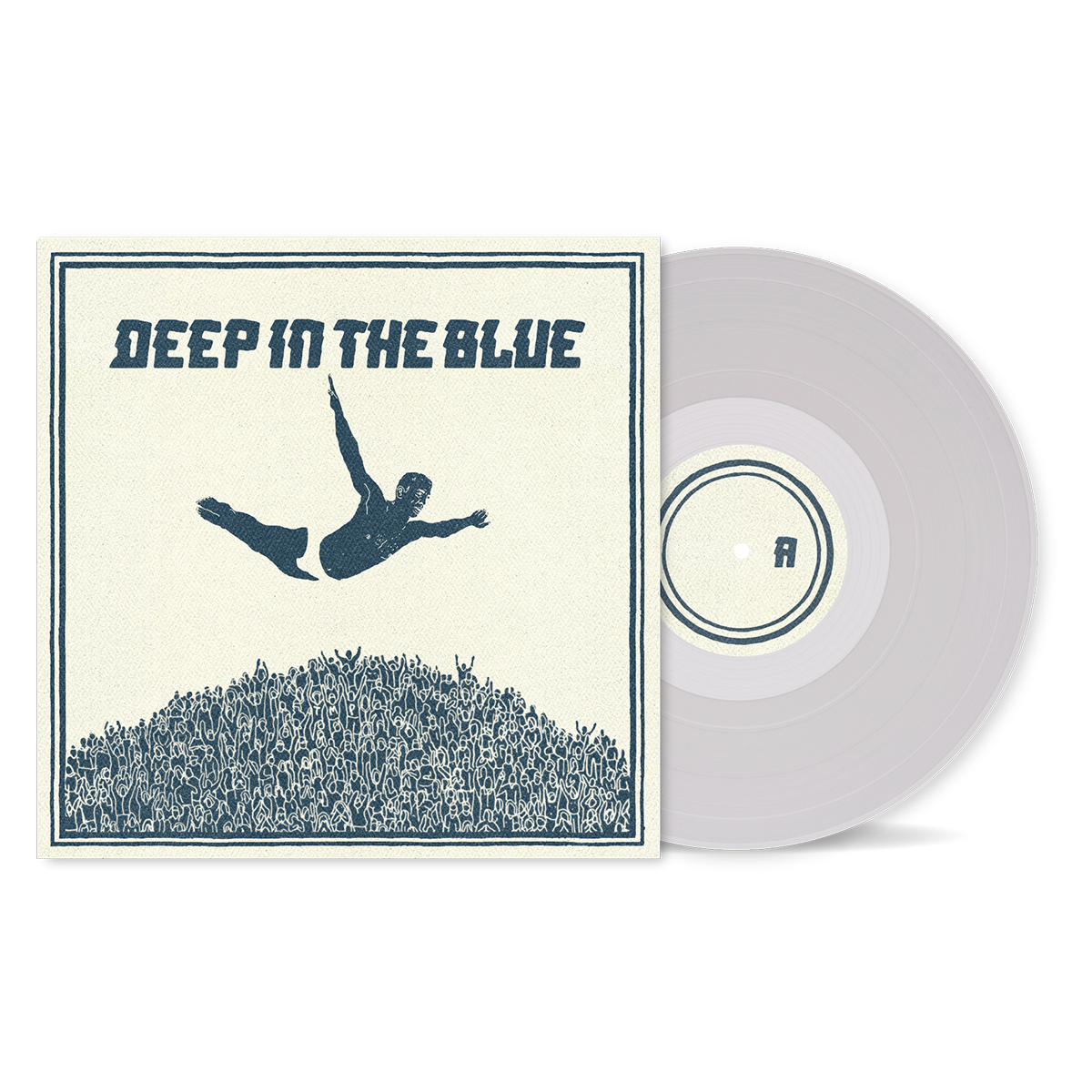 Deep In The Blue LP (Milky Clear)